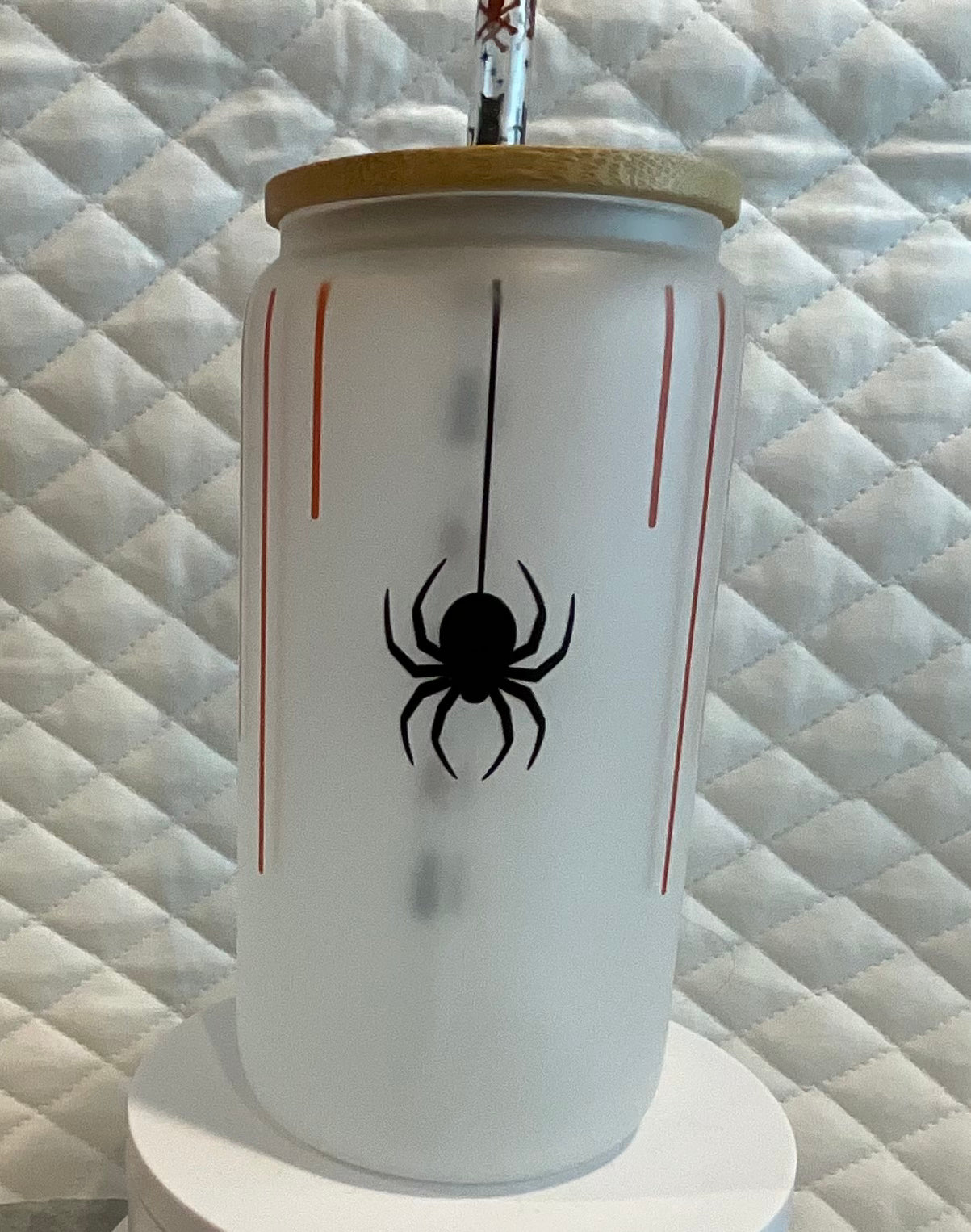 Custom frosted glasses