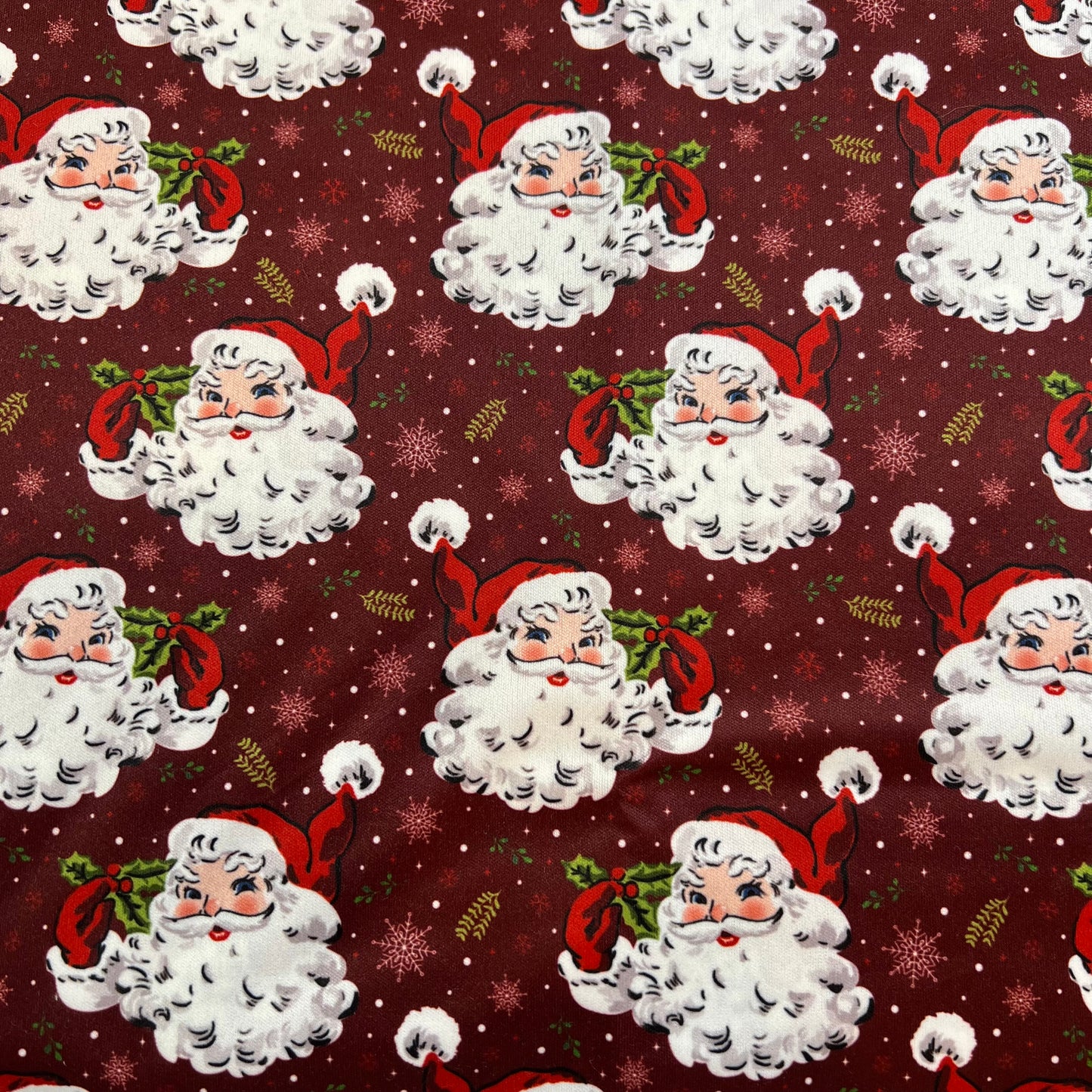Santa on Red