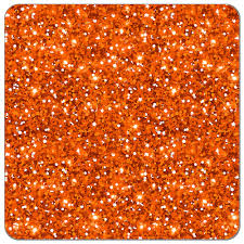 Orange Glitter