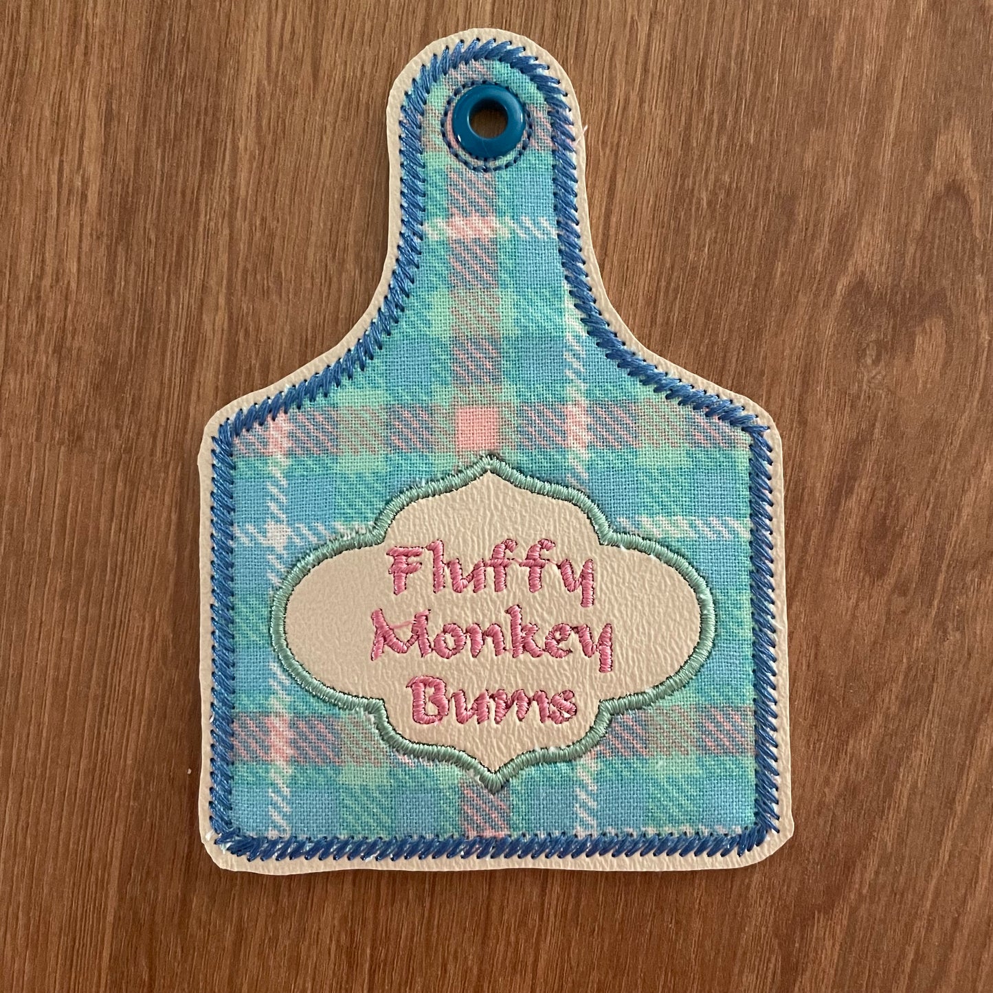 Key Ring 3.5 Cow Ear Tag