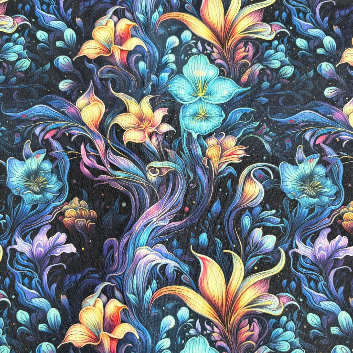 Vivid Bioluminescence Floral
