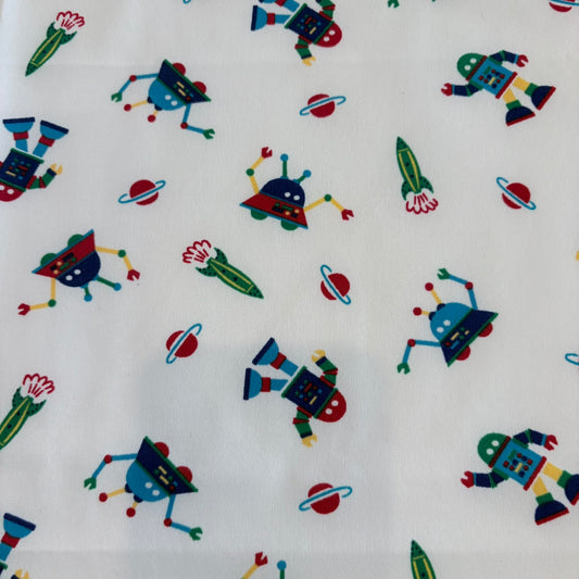 Space Robots on White
