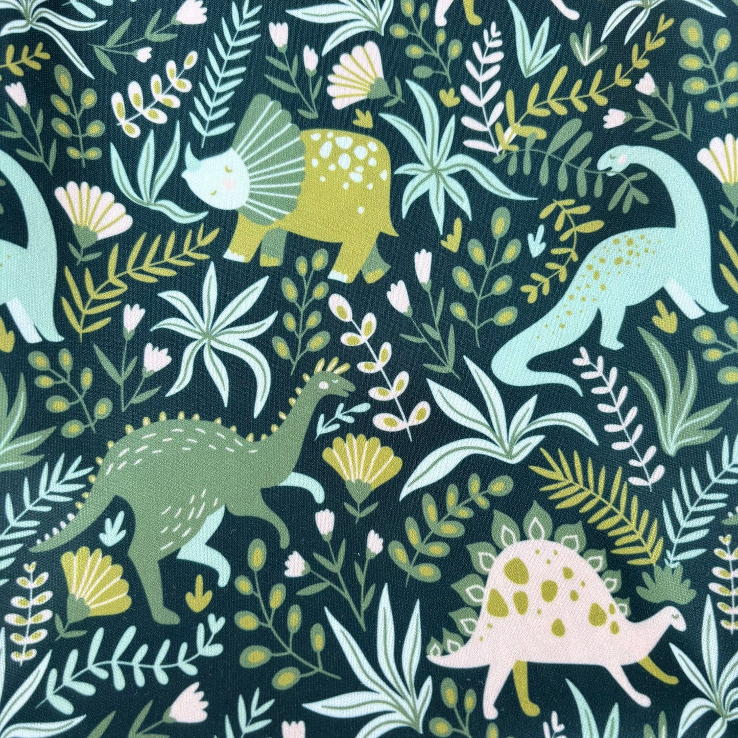 Green Dinos on Green