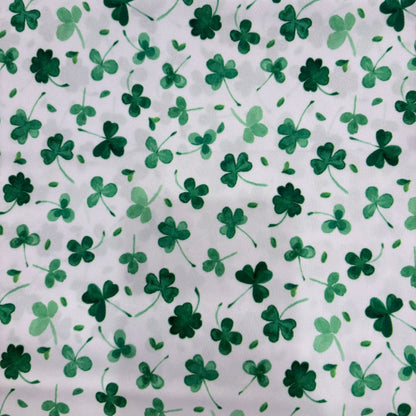 Shamrocks on White