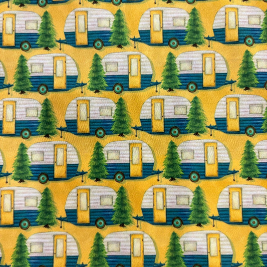 Campers on Yellow