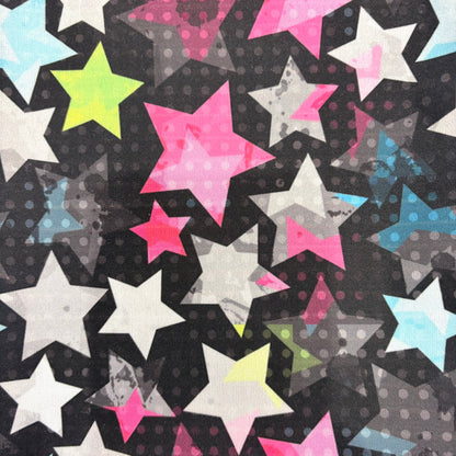 Pastel Stars on Black