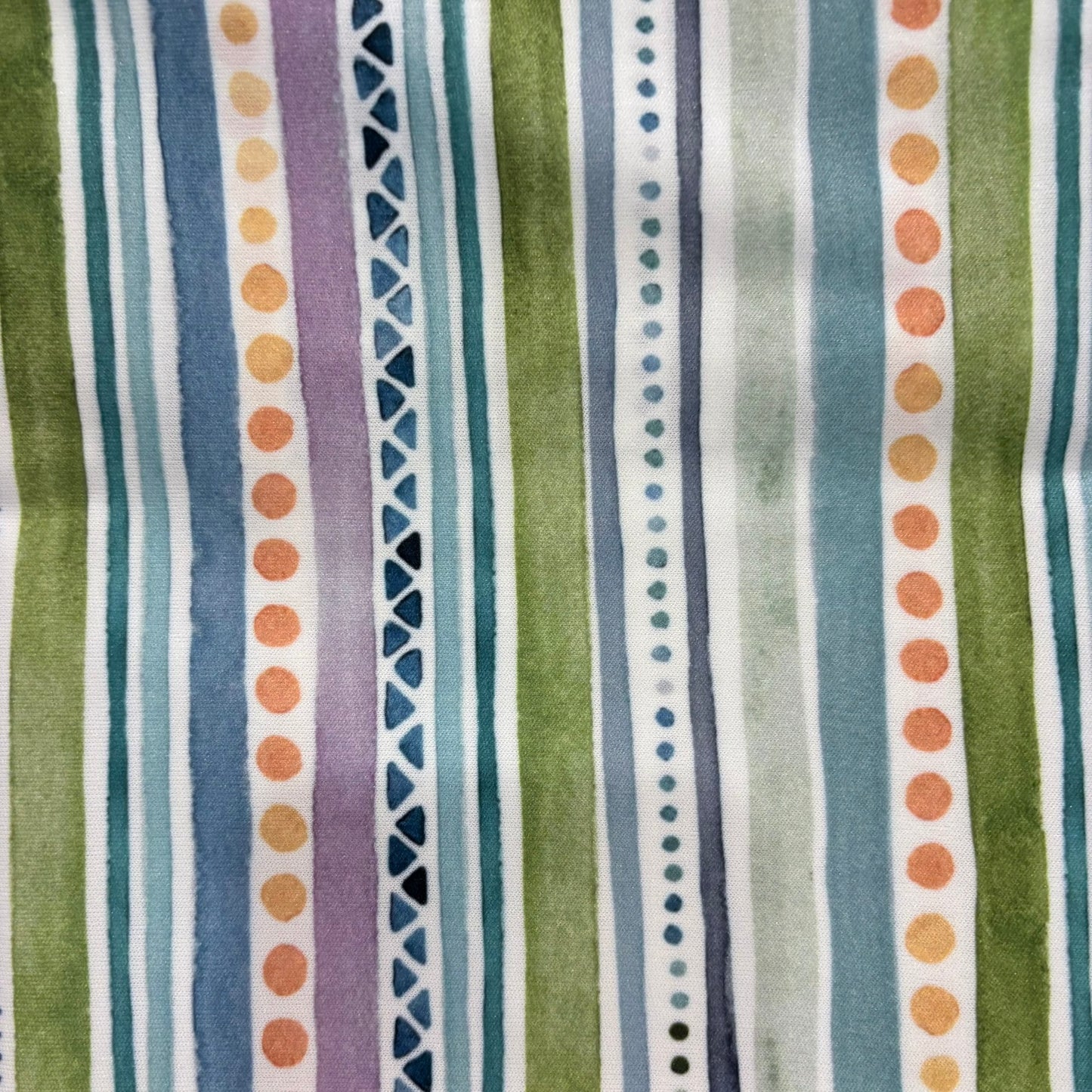 Shades of Green Stripes