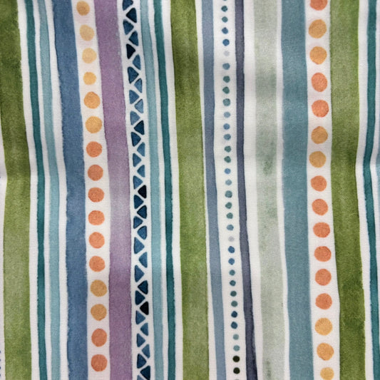 Shades of Green Stripes