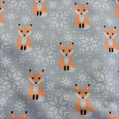 Winter Snow Foxes