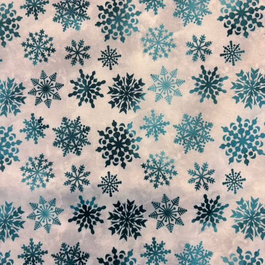 Blue Snowflakes