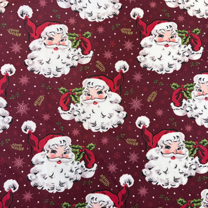 Santa on Red