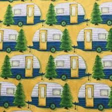 Campers on Yellow