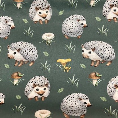Hedgehogs on Green