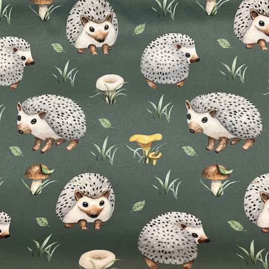 Hedgehogs on Green