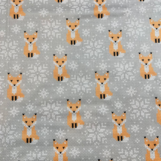Winter Snow Foxes