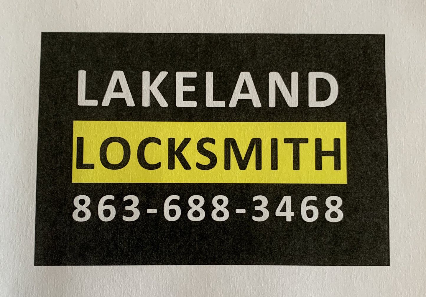Custom - Lakeland Locksmith Logo